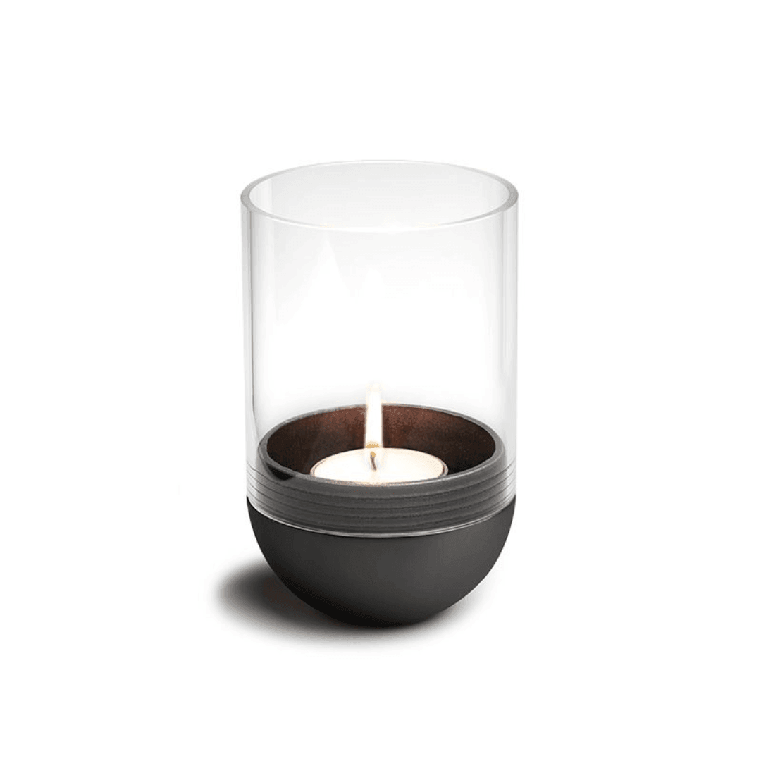 livinglovely.nl - Höfats Gravity Candle Lantern Black - Lantaarn - Höfats - livinglovely.nl