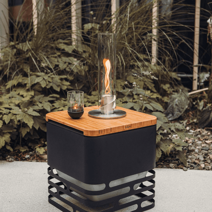 livinglovely.nl - Höfats Gravity Candle Lantern Black - Lantaarn - Höfats - livinglovely.nl