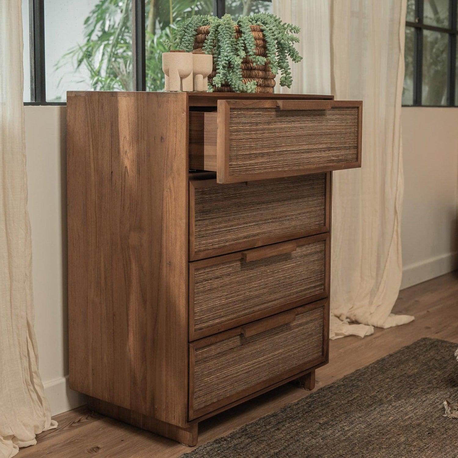 livinglovely.nl - Hopper Dressoir 4 Lades dBohdi - Dressoir - dBodhi - livinglovely.nl