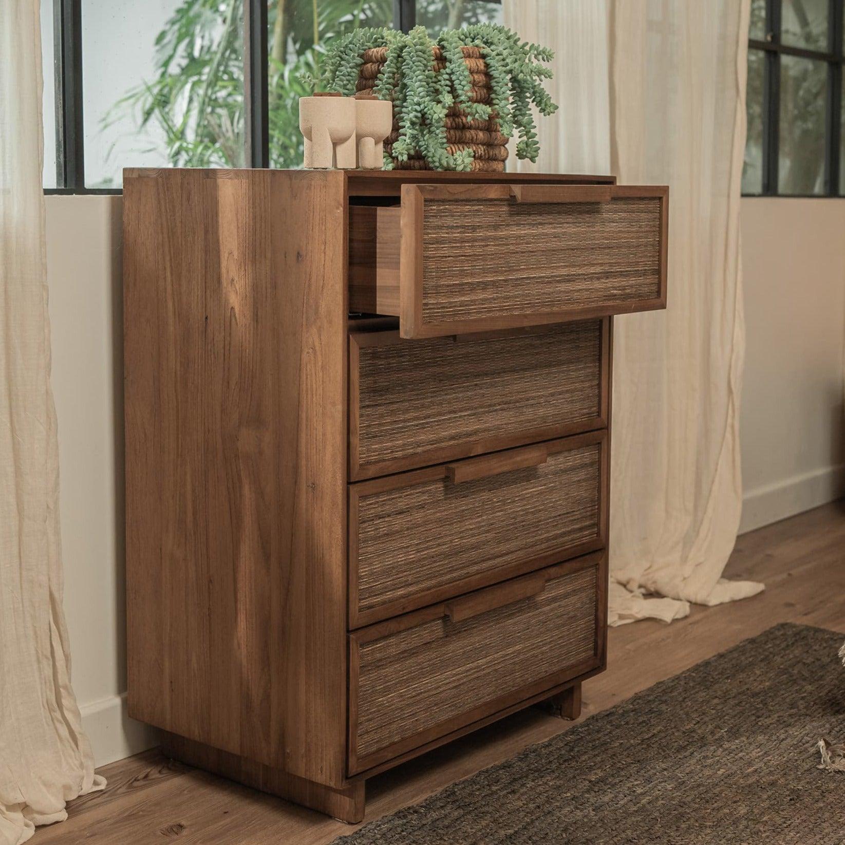 livinglovely.nl - Hopper Dressoir 4 Lades dBohdi - Dressoir - dBodhi - livinglovely.nl