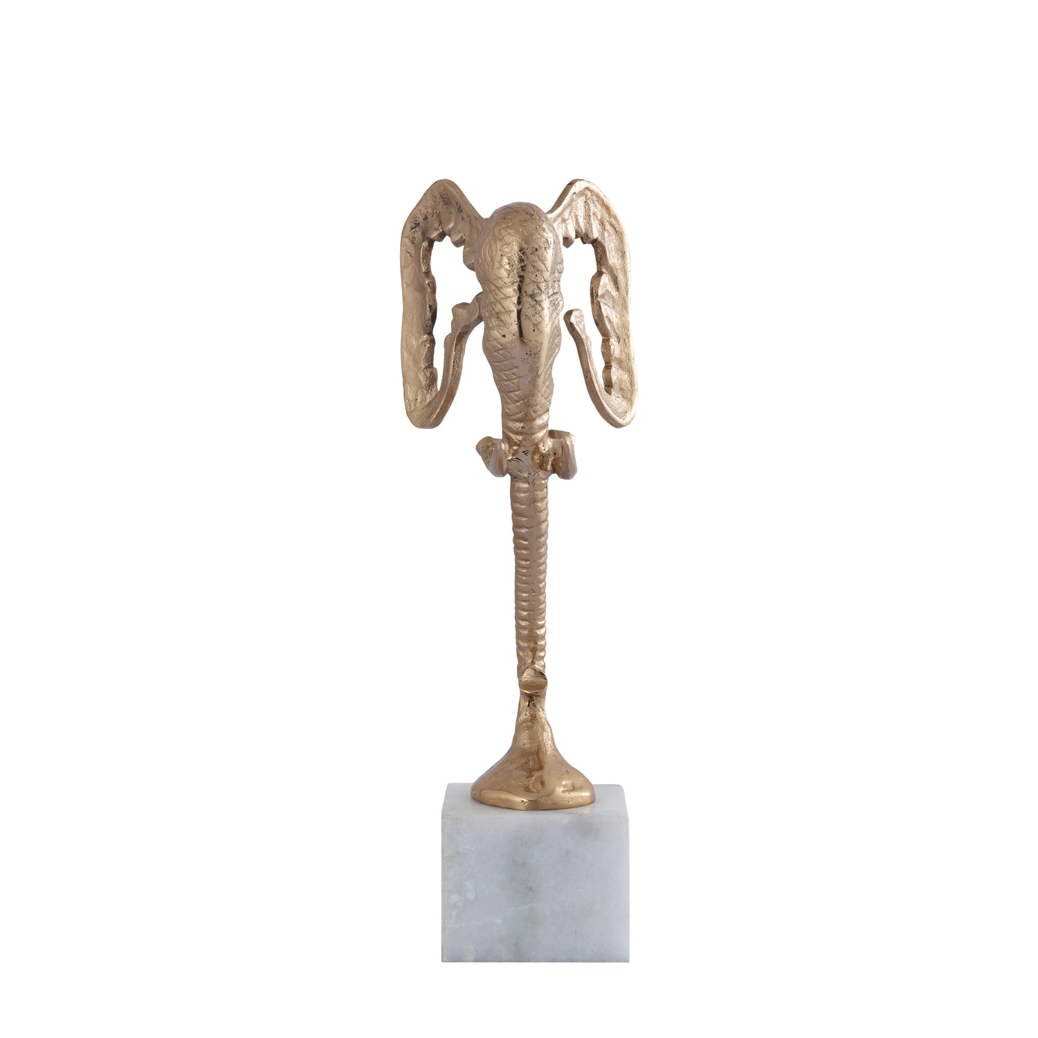 livinglovely.nl - Horton Decoratief Beeld - 25x23x65 cm - Aluminium - Champagne PTMD - Beeld - PTMD - livinglovely.nl