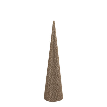 livinglovely.nl - Irhaa Taupe Kant Kerstboom Large PTMD - Beeld - PTMD - livinglovely.nl