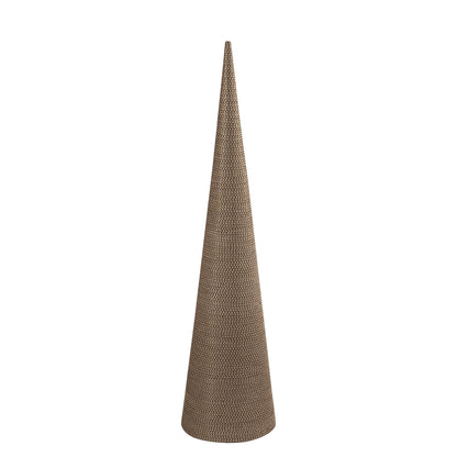 livinglovely.nl - Irhaa Taupe Kant Kerstboom XL PTMD - Beeld - PTMD - livinglovely.nl