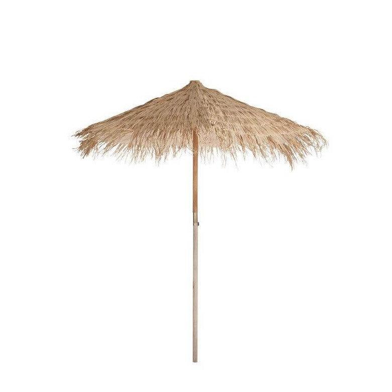 livinglovely.nl - J-Line - Parasol Stro Naturel Large 250cm - Parasol - J-Line - livinglovely.nl