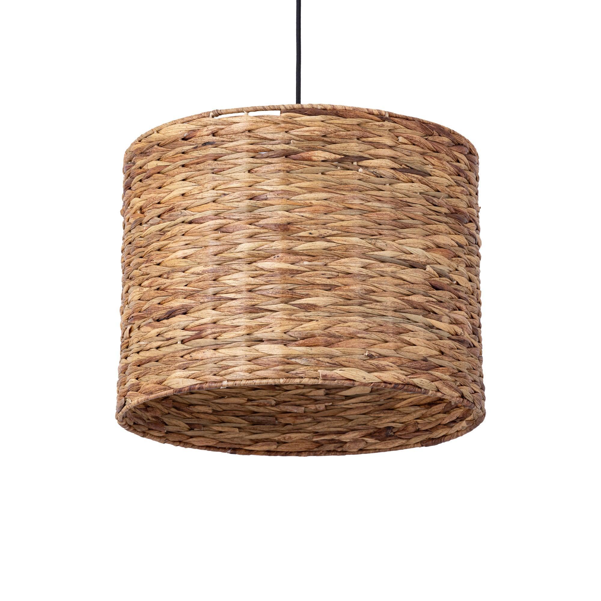 livinglovely.nl - Jaden Natural Seagrass Hanglamp Lamp Set van 4 PTMD - Hanglamp - PTMD - livinglovely.nl