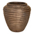 livinglovely.nl - Jerzy Bronze Keramische Pot Large PTMD - Pot - PTMD - livinglovely.nl