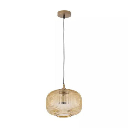 livinglovely.nl - Juliet Hanglamp - 26 x 26 x 21 cm - Glas - Goud PTMD - Hanglamp - PTMD - livinglovely.nl