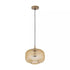 livinglovely.nl - Juliet Hanglamp - 26 x 26 x 21 cm - Glas - Goud PTMD - Hanglamp - PTMD - livinglovely.nl