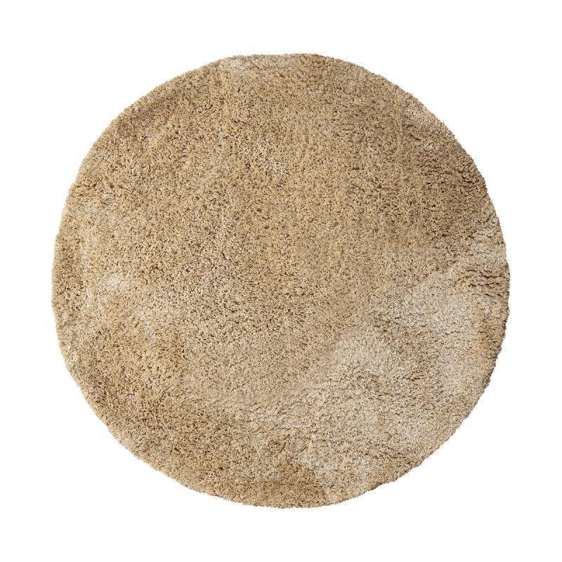 livinglovely.nl - Jups Beige Handgeweven Vloerkleed Rond - 200 x 200 cm PTMD - Vloerkleed - PTMD - livinglovely.nl