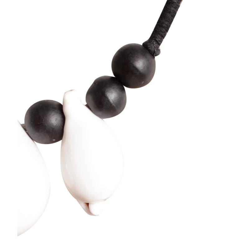 livinglovely.nl - K33 Black Octo Necklace L - Ornament - Pole to Pole - livinglovely.nl