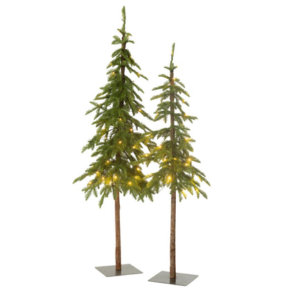 livinglovely.nl - Kerstboom met LED-lampjes Large J-Line - Kerstboom - J-Line - livinglovely.nl