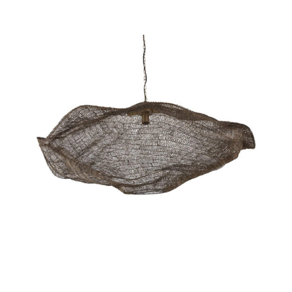 livinglovely.nl - Lailaa Brass Iron Ceiling Lamp Wavy L PTMD - Hanglamp - PTMD - livinglovely.nl