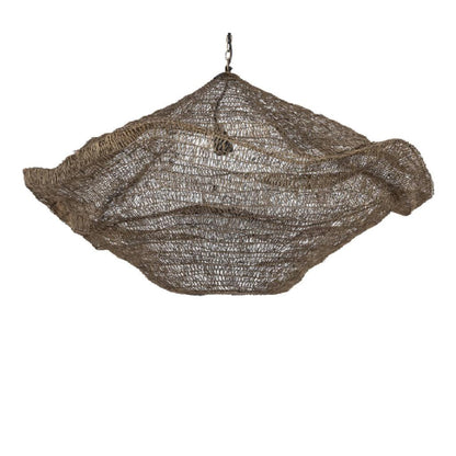 livinglovely.nl - Lailaa Brass iron ceiling lamp wavy M PTMD - Hanglamp - PTMD - livinglovely.nl