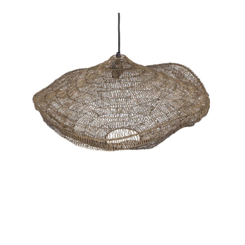 livinglovely.nl - Lailaa Brass iron ceiling lamp wavy S PTMD - Hanglamp - PTMD - livinglovely.nl