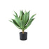 livinglovely.nl - Leaves Plant Green agave in plastic pot PTMD - Kunstplant - PTMD - livinglovely.nl