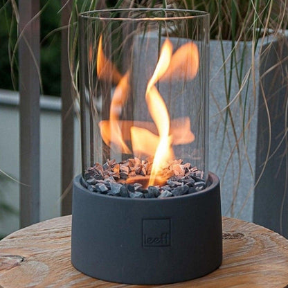 livinglovely.nl - Leeff Stonefire Grijs - Tafelhaard - LEEFF - livinglovely.nl