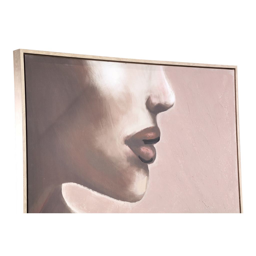 livinglovely.nl - Liliana Brown Polyester Painting Woman PTMD - Schilderij - PTMD - livinglovely.nl