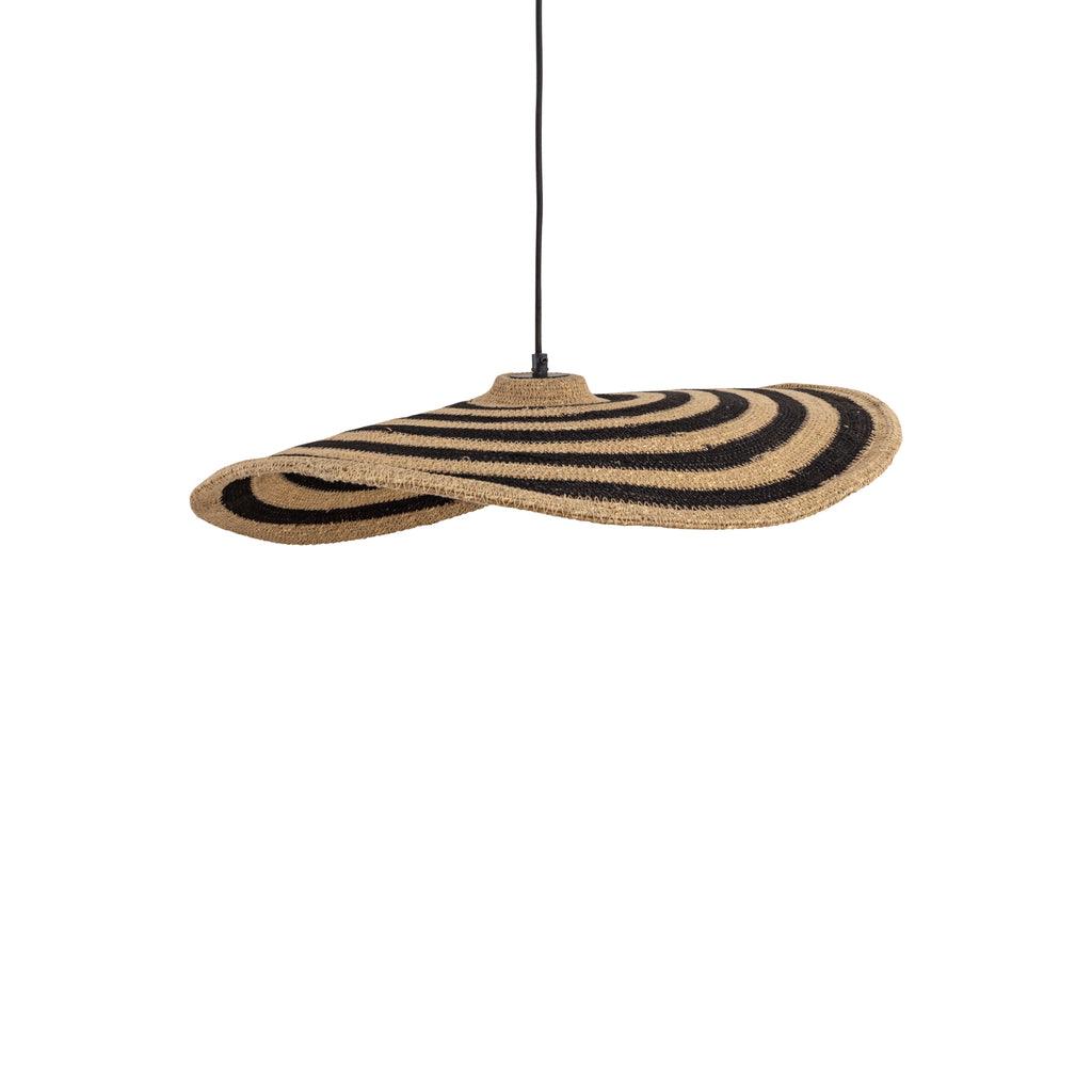 livinglovely.nl - Loulou Natural seagrass wavy hanging lamp S PTMD - Hanglamp - PTMD - livinglovely.nl