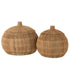 livinglovely.nl - Manden Dantya Bal Jute Naturel Set van 2 - Mand - J-Line - livinglovely.nl