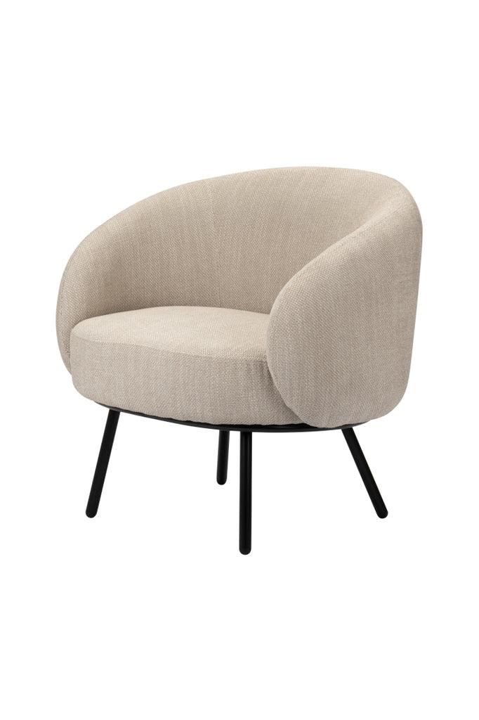 livinglovely.nl - Mars Lounge Fauteuil Beige - Fauteuil - Pole to Pole - livinglovely.nl