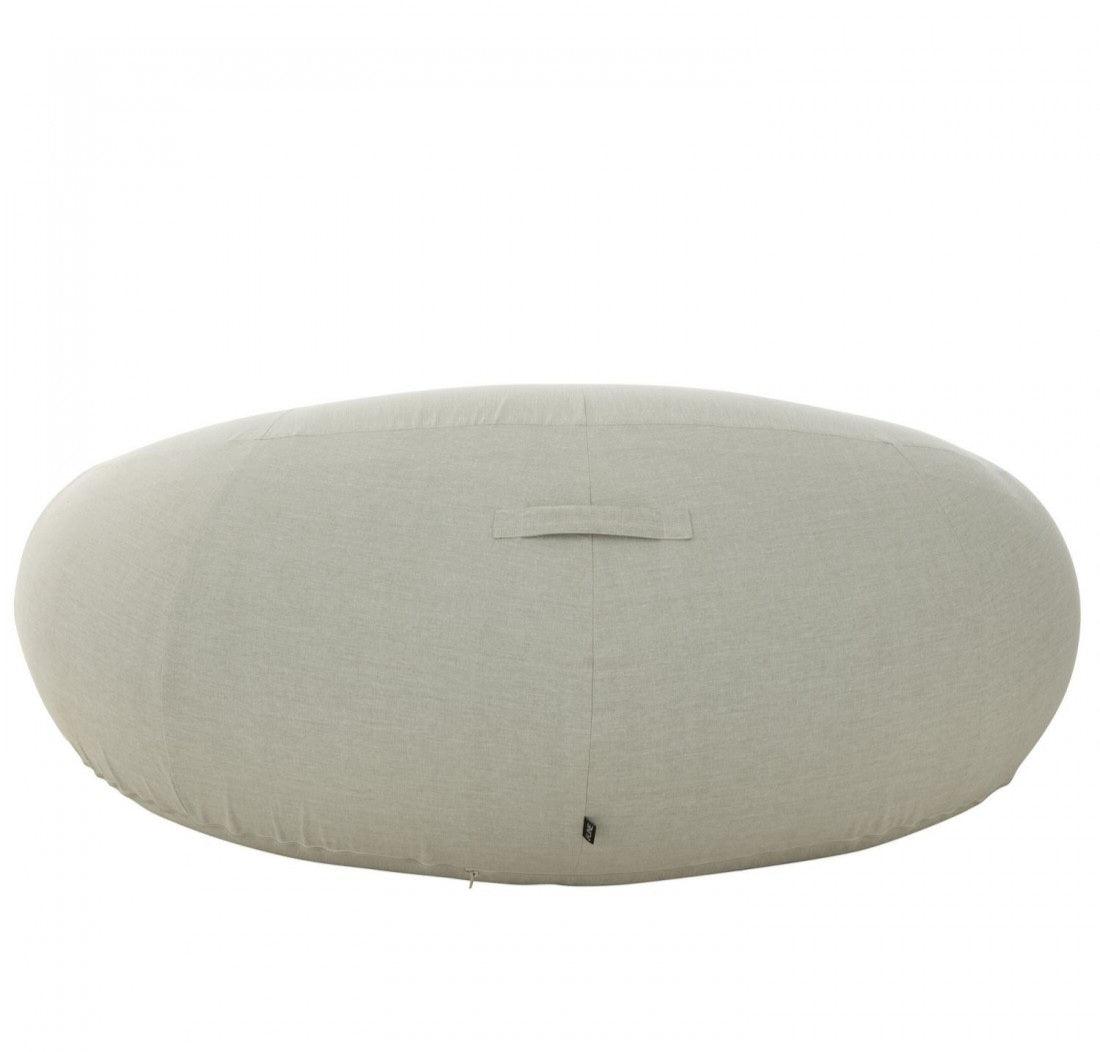 livinglovely.nl - Matras Donut Polyethyleen Grijs - Ligbed - J-Line - livinglovely.nl