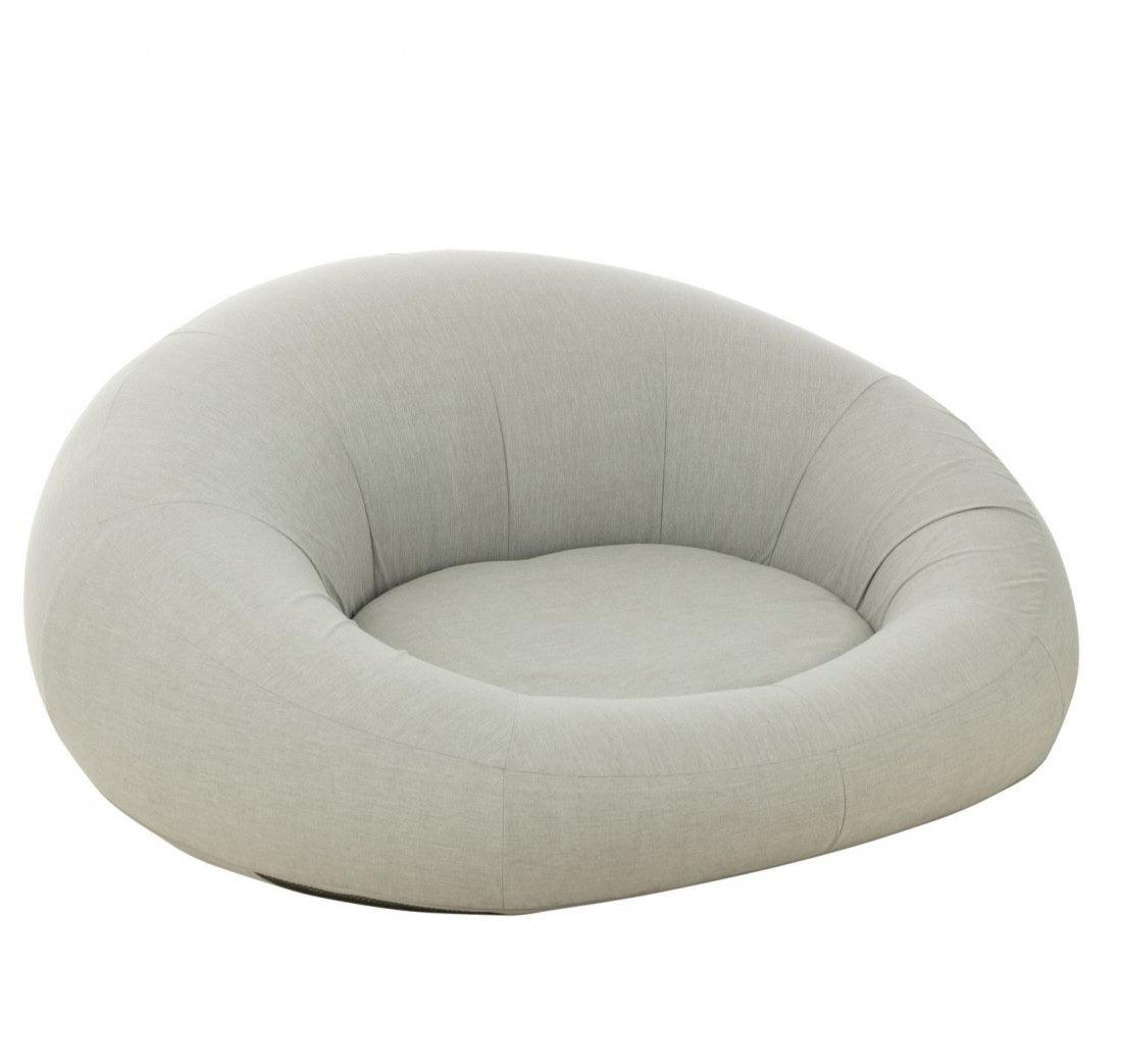 livinglovely.nl - Matras Donut Polyethyleen Grijs - Ligbed - J-Line - livinglovely.nl