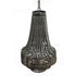 livinglovely.nl - Merdy Grey Metal Hanging Lamp Beads Round High PTMD - Hanglamp - PTMD - livinglovely.nl