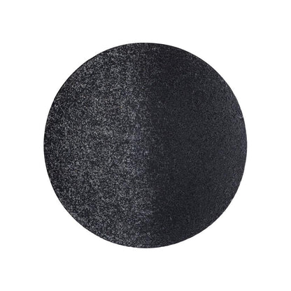 livinglovely.nl - Miecke Black shimmer iron wall panel round L PTMD - Wandpaneel - PTMD - livinglovely.nl