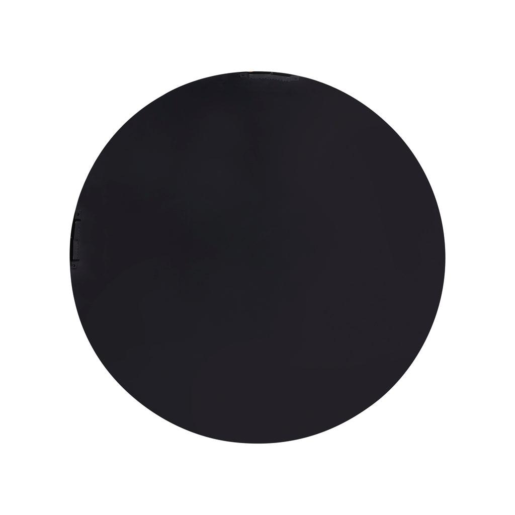 livinglovely.nl - Miecke Black shimmer iron wall panel round L PTMD - Wandpaneel - PTMD - livinglovely.nl