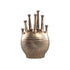 livinglovely.nl - Mikko Bronze glazed ceramic multiple flower pot S PTMD - Pot - PTMD - livinglovely.nl