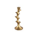 livinglovely.nl - Movy Gold poly candle holder S PTMD - Kaarshouder - PTMD - livinglovely.nl