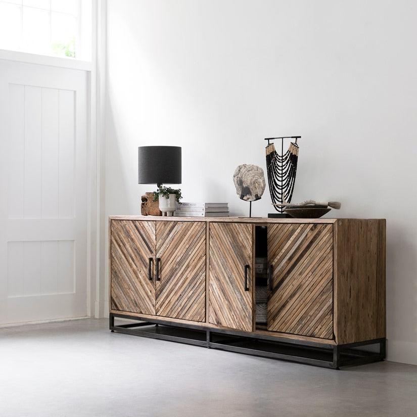 livinglovely.nl - Must Living Dressoir Budapest - 4 Deurs 195cm - Dressoir - Must Living - livinglovely.nl