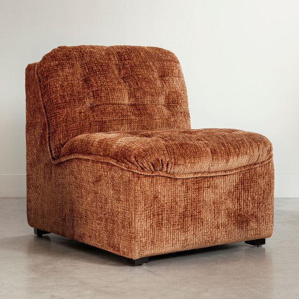 livinglovely.nl - Must Living Fauteuil Liberty Glamour Cinnamon - Fauteuil - Must Living - livinglovely.nl