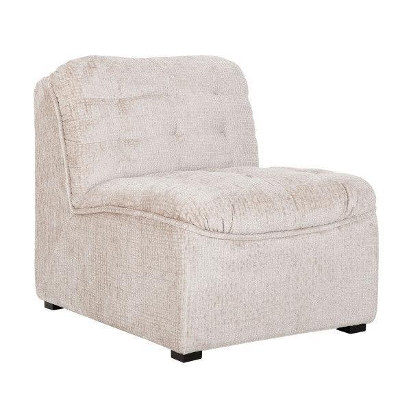 livinglovely.nl - Must Living Fauteuil Liberty Glamour Naturel - Fauteuil - Must Living - livinglovely.nl