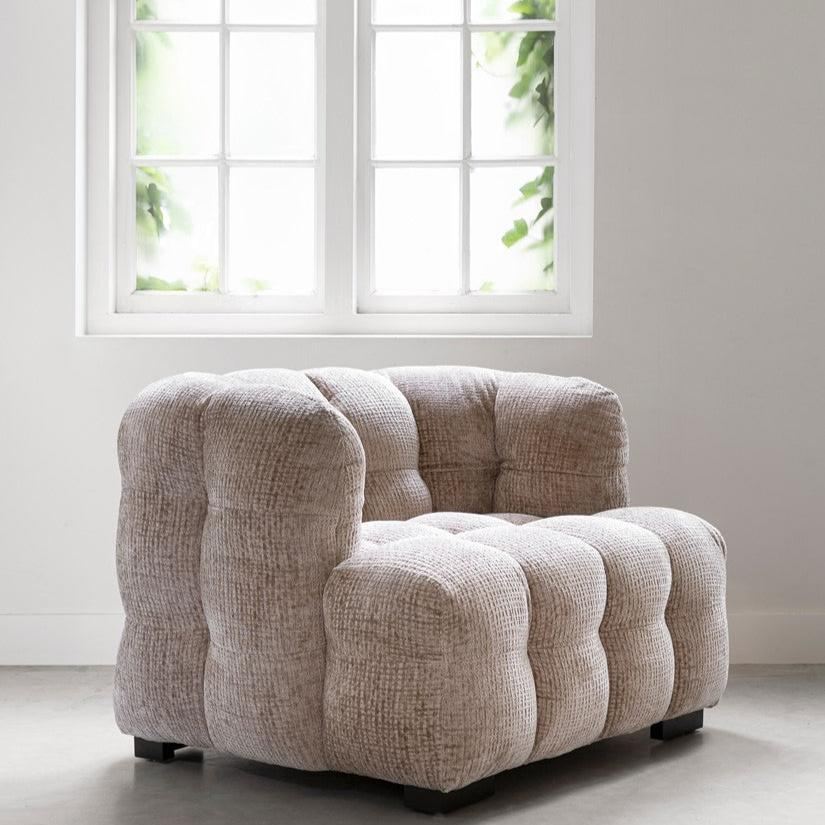 livinglovely.nl - Must Living Fauteuil Mars Zand - Fauteuil - Must Living - livinglovely.nl