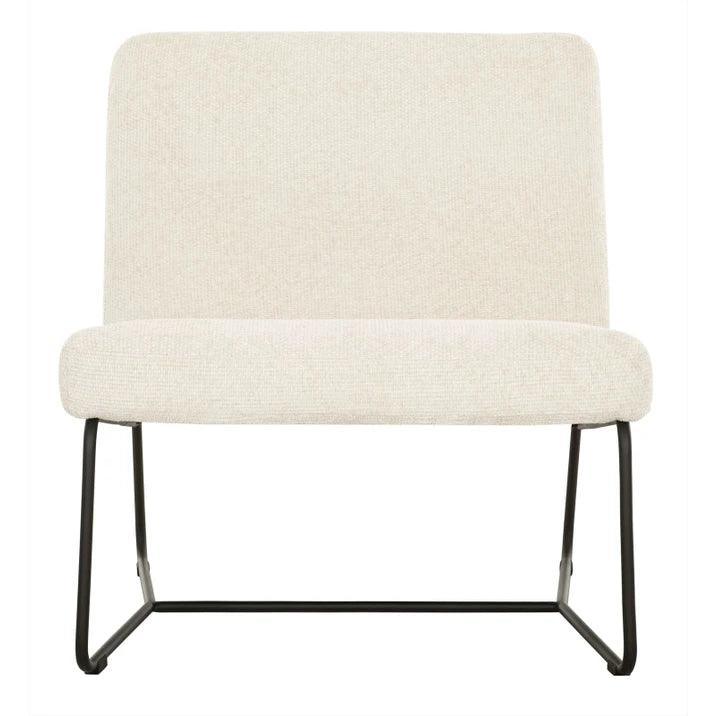 livinglovely.nl - Must Living Fauteuil Zola Glossy Naturel - Fauteuil - Must Living - livinglovely.nl