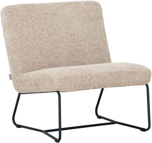 livinglovely.nl - Must Living Fauteuil Zola Glossy Sand - Fauteuil - Must Living - livinglovely.nl