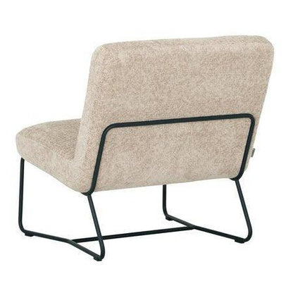 livinglovely.nl - Must Living Fauteuil Zola Glossy Sand - Fauteuil - Must Living - livinglovely.nl