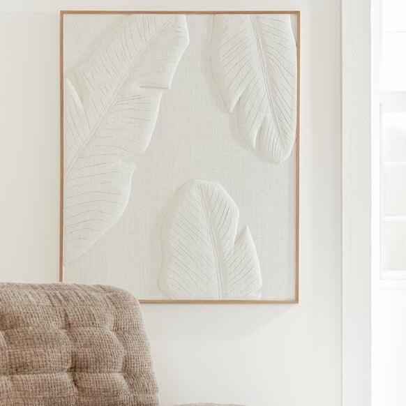 livinglovely.nl - Must Living Wandpaneel Indian Banana Leaf - Wandpaneel - Must Living - livinglovely.nl