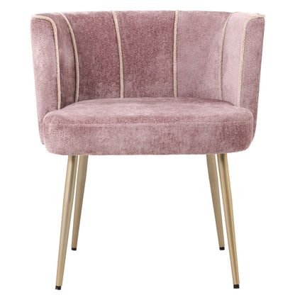 livinglovely.nl - Nell Eetkamerstoel aphrodite 18 flamingo PTMD - Eetkamerstoel - PTMD - livinglovely.nl