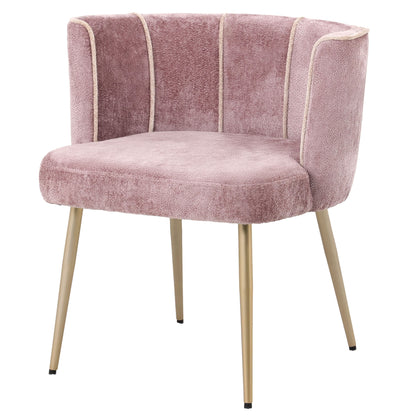 livinglovely.nl - Nell Eetkamerstoel aphrodite 18 flamingo PTMD - Eetkamerstoel - PTMD - livinglovely.nl