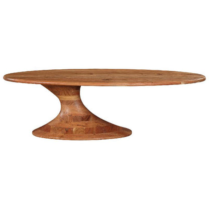 livinglovely.nl - Nemo natural acacia wooden coffee table oval 150cm PTMD - Salontafel - PTMD - livinglovely.nl