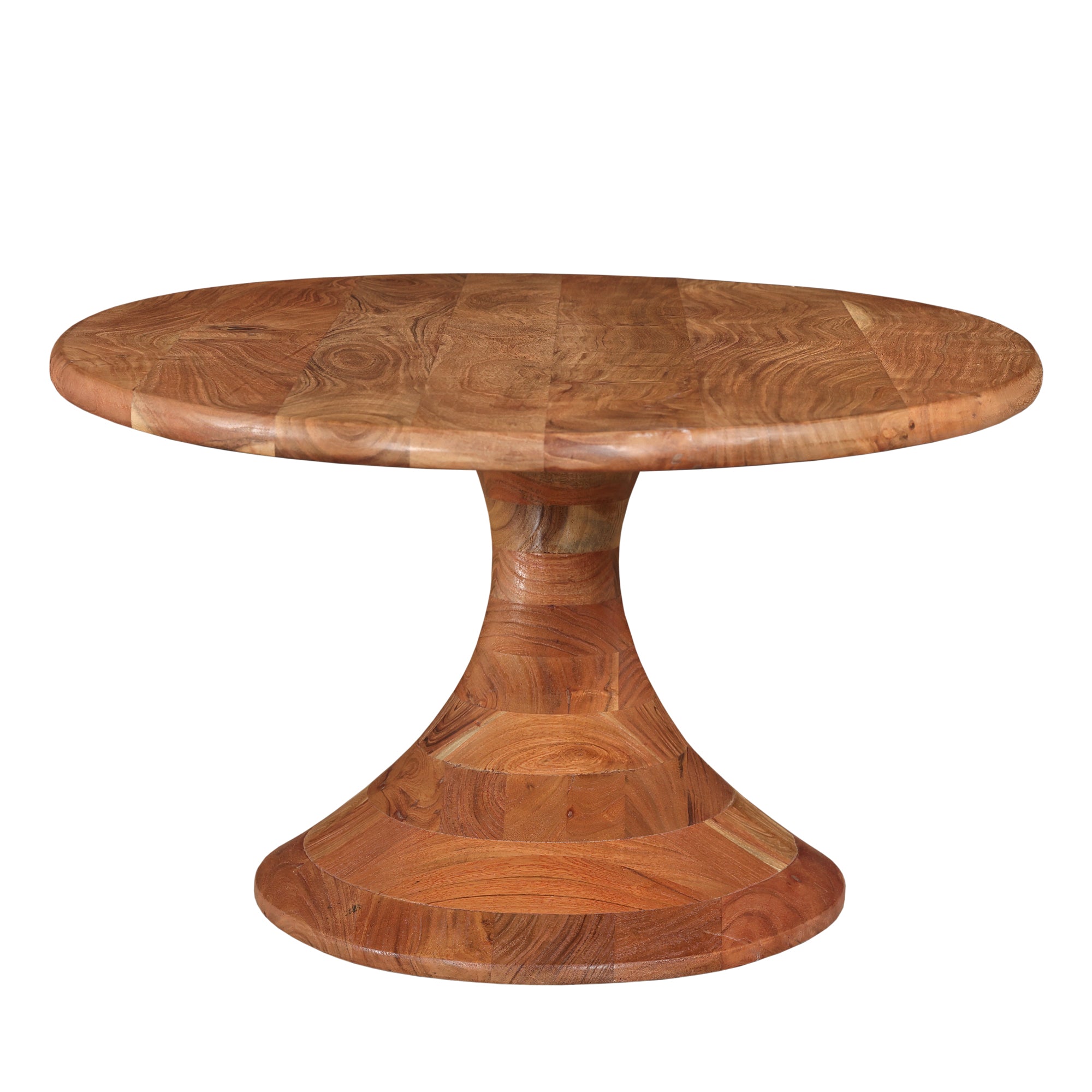 livinglovely.nl - Nemo natural acacia wooden coffee table oval 150cm PTMD - Salontafel - PTMD - livinglovely.nl