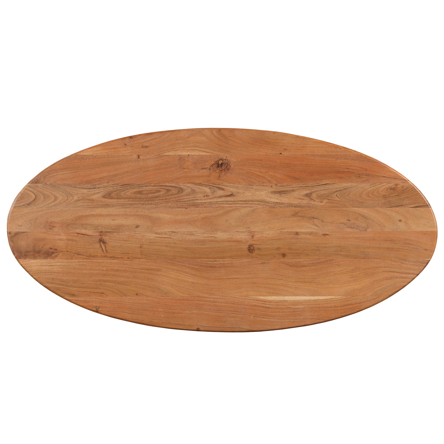 livinglovely.nl - Nemo natural acacia wooden coffee table oval 150cm PTMD - Salontafel - PTMD - livinglovely.nl