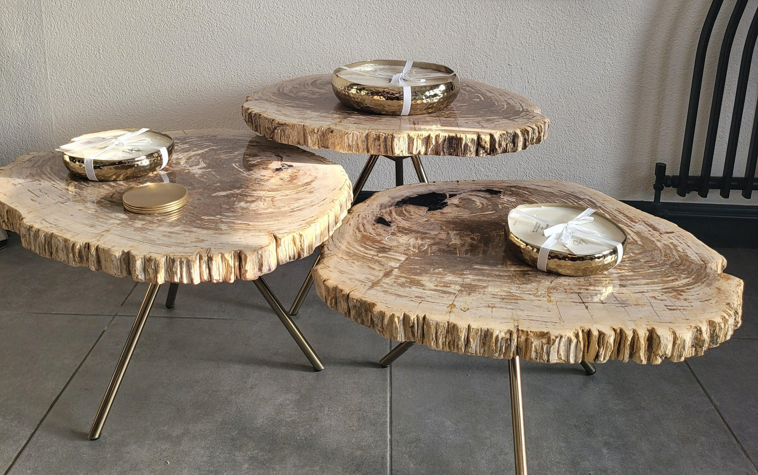 livinglovely.nl - New Khine Creme koffietafel PTMD - Salontafel - PTMD - livinglovely.nl