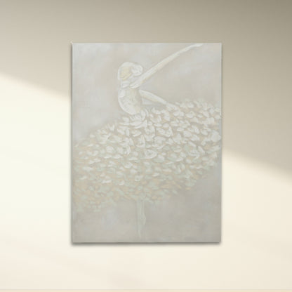 livinglovely.nl - Painting Ballerina Canvas/Paint Mix - Schilderij - J-Line - livinglovely.nl