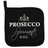 livinglovely.nl - Pannenlap Wijn Prosecco 20x20cm - Keukenaccessoire - Mars & More - livinglovely.nl