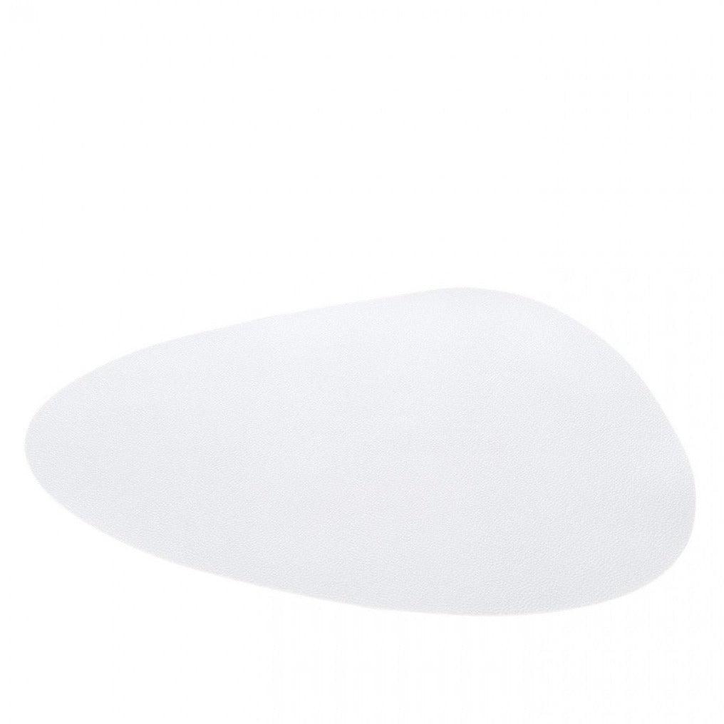 livinglovely.nl - Placemat Stone Pvc White - Placemat - J-Line - livinglovely.nl