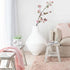 livinglovely.nl - Plaid Stonewashed Linnen Roze 220cmx150cm - Plaid - J-Line - livinglovely.nl