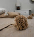 livinglovely.nl - Pom Pom Deken + 2 kussen hoezen Camel - Plaid - Poufs & Pillows - livinglovely.nl